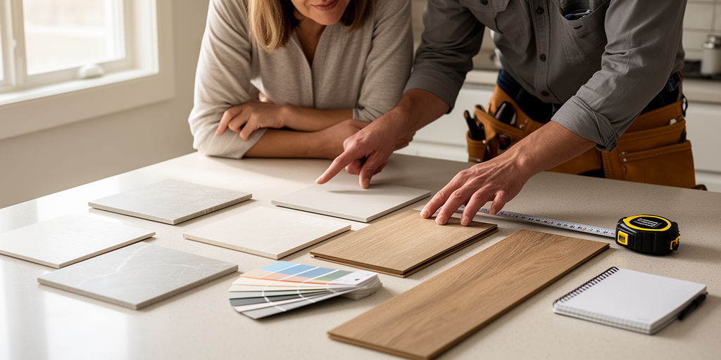 Сравнение образцов материалов