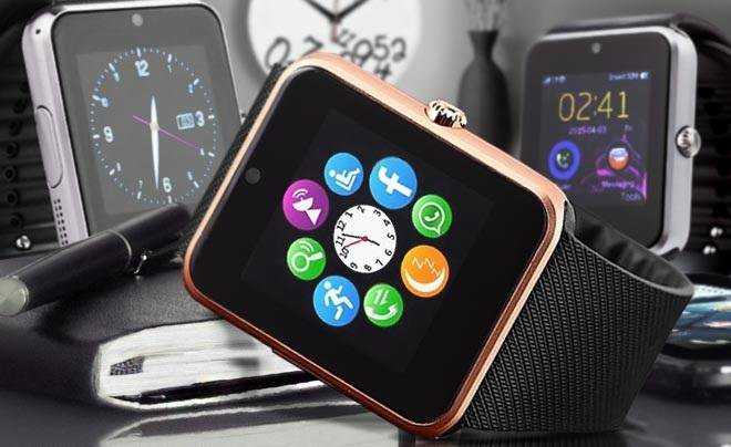 Обзор smart watch gt08  - умные часы из китая