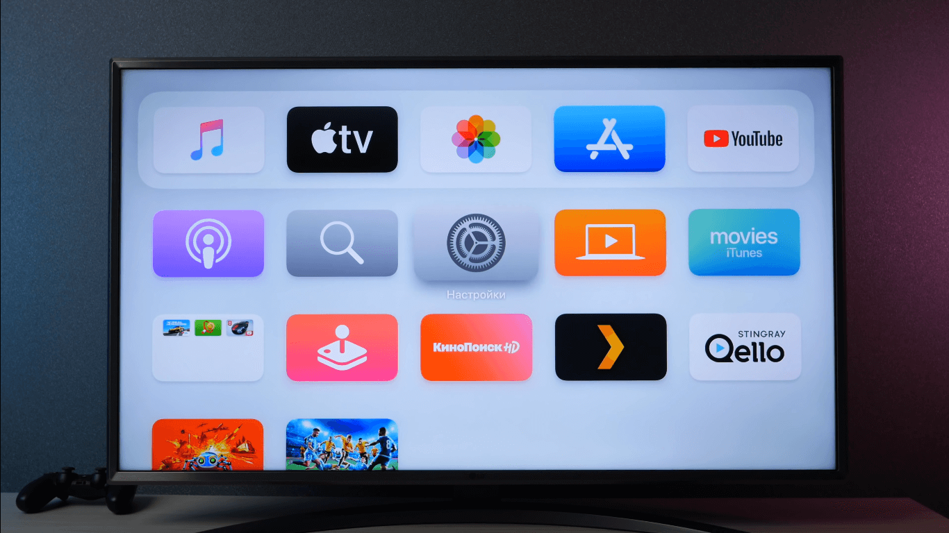 Как управлять приставкой apple tv без пульта через пункт управления на iphone или ipad