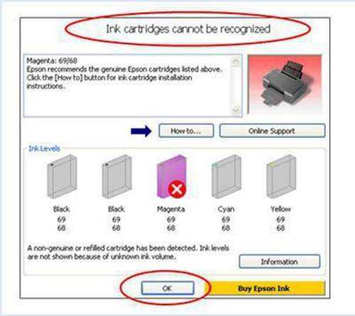 После заправки картриджа принтер не печатает: диагностика и устранение причин для samsung, epson, brother, canon, нр, xerox