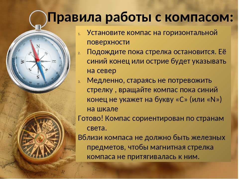 Презентация про компас