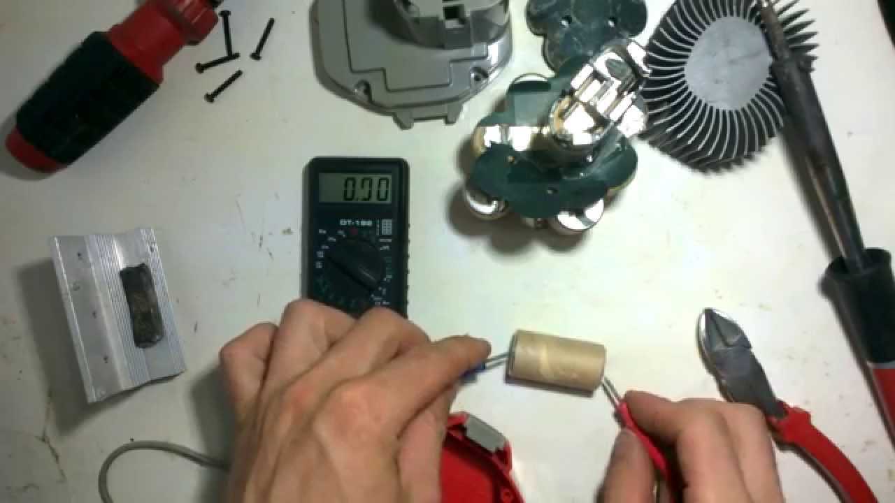 Как заряжать аккумулятор шуруповерта правильно