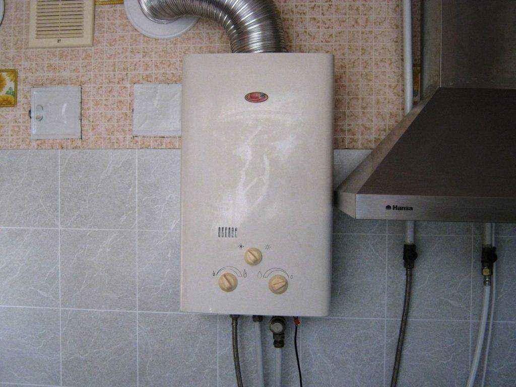 Инструкция к проточному газовому водонагревателю