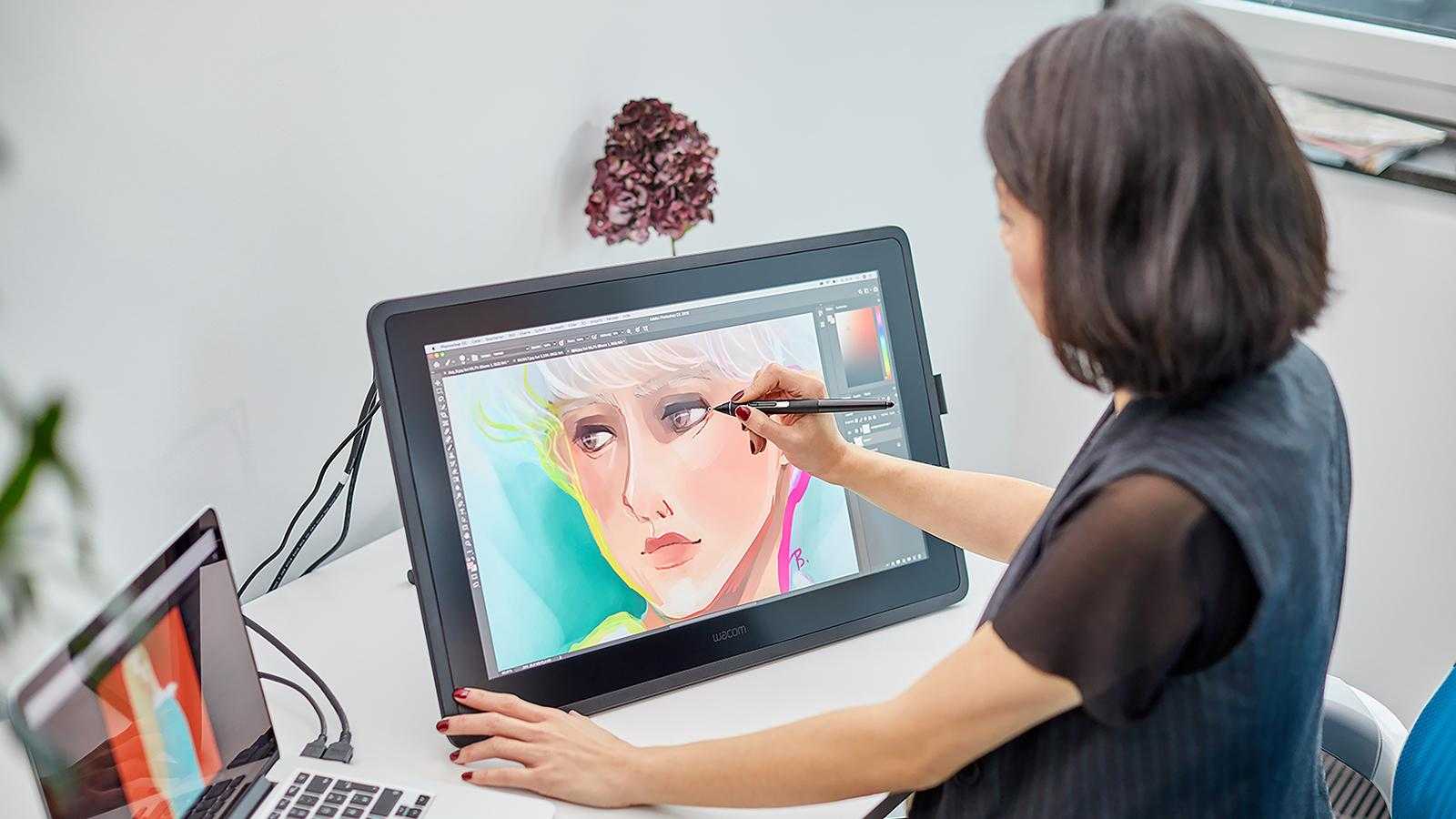 Интерактивный перьевой дисплей Wacom Cintiq 22