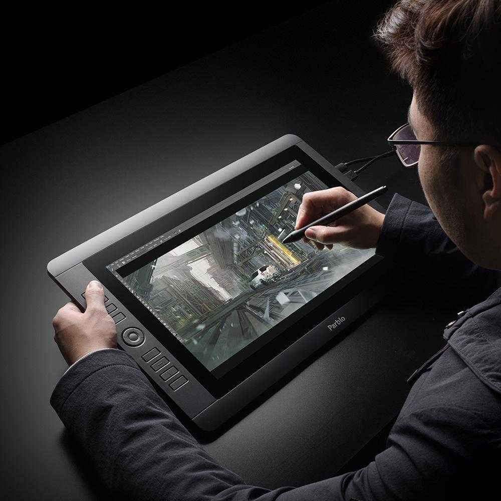 Лучшие фирмы планшетов. Wacom Cintiq 22 dtk-2260. Графический монитор Parblo Coast 16. Планшет ВАКОМ синтик. Графический планшет Parblo.