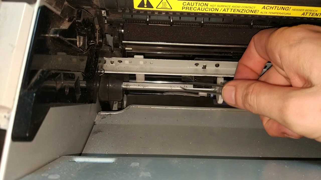 Почему принтер не захватывает или не видит бумагу?