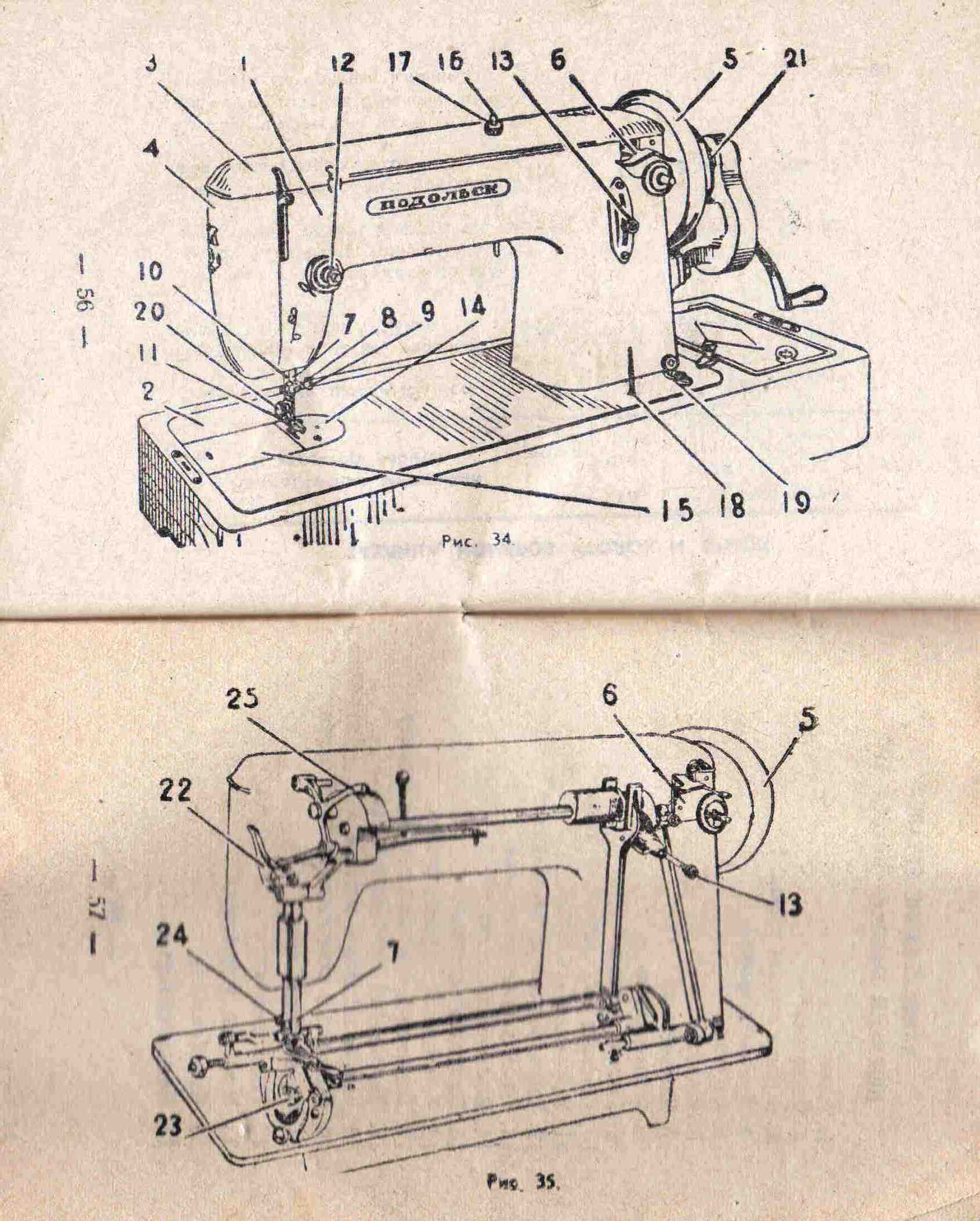 Ремонт ручной швейной машинки