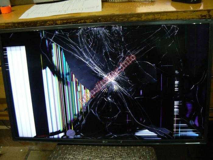 Разбит экран жк телевизора возможен ли ремонт, и сколько это обойдется. как быстро можно отремонтировать, необходима ли замена матрицы.